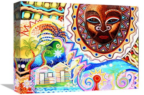 Global Gallery GCS-480446-1216-142 12 x 16 in. Brown Sun Art Print - S