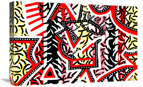 Global Gallery GCS-479176-1624-142 16 x 24 in. Abstract U Art Print - 