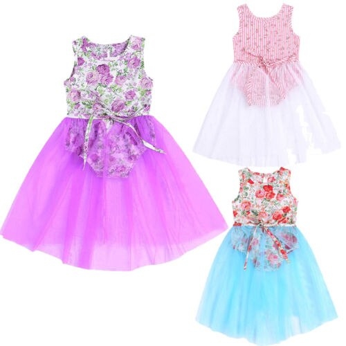 Newborn Baby Girls Floral Tulle Bodysuit Clothes