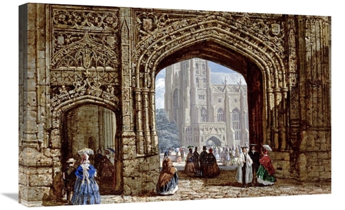 Global Gallery GCS-268445-30-142 30 in. Canterbury Cathedral Art Print