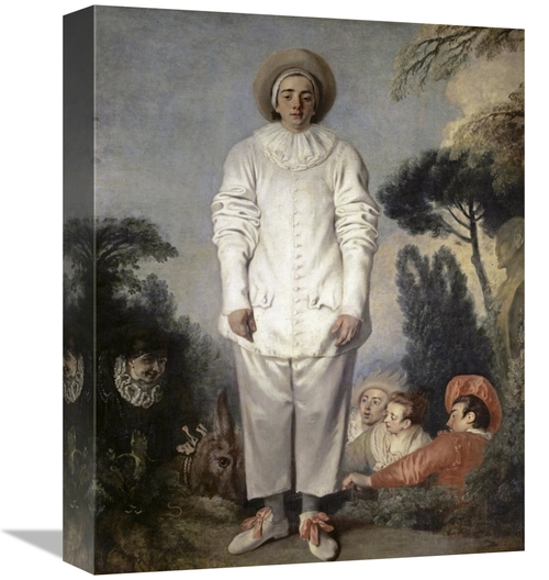 Global Gallery GCS-281491-16-142 16 in. Pierrot, Also Known As Gil