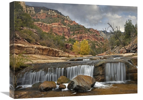 Global Gallery GCS-396446-1824-142 18 x 24 in. Oak Creek in Slide Rock