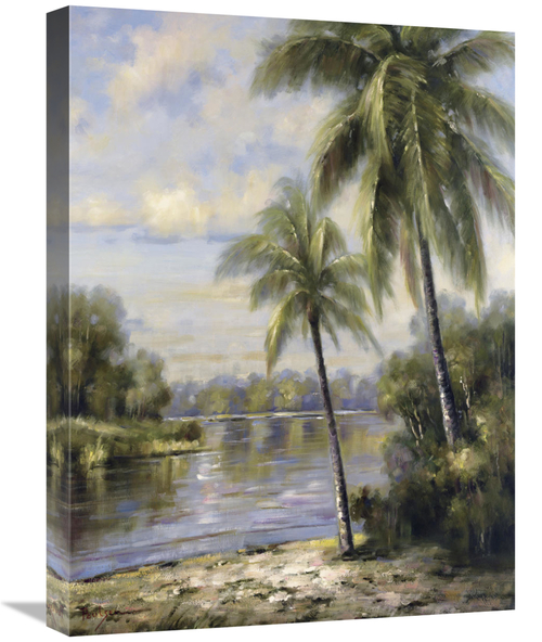 Global Gallery GCS-127699-1824-142 18 x 24 in. Island Tropics II Art P