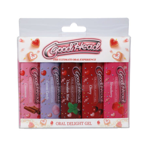 GoodHead Oral Delight Gel Strawberry,Cherry,Cotton Candy,Chocolate