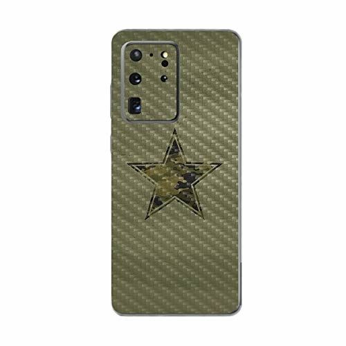 MightySkins CF-SAGS20UL-Army Star Carbon Fiber Skin for Samsung Galaxy