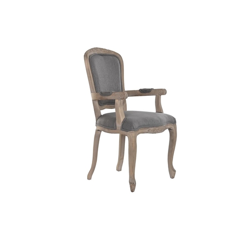 Dining Chair DKD Home Decor Dark grey 57 x 57 x 94 cm
