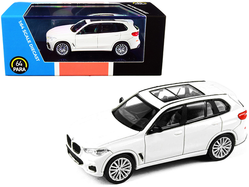 BMW X5 (G05) with Sunroof Mineral White 1/64 Diecast Model Car by