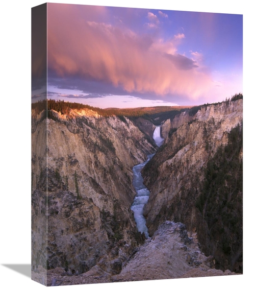 Global Gallery GCS-452050-1216-142 12 x 16 in. Lower Yellowstone Falls