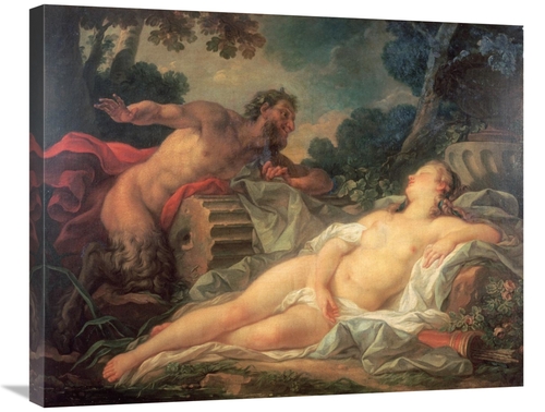 Global Gallery GCS-266112-30-142 30 in. Jupiter & Antiope Art Print - 