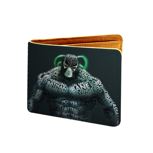 Demon Batman Design Black Canvas, Artificial