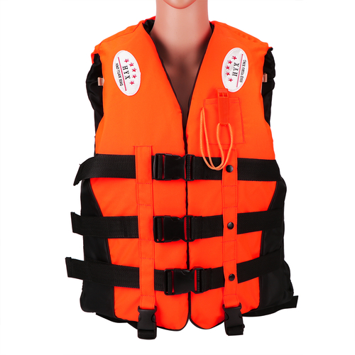 Life Jacket Aid Life Vest with Whistle Size L