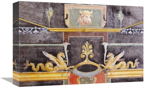 Global Gallery GCS-459954-1218-142 12 x 18 in. Wall Fragment with Bull