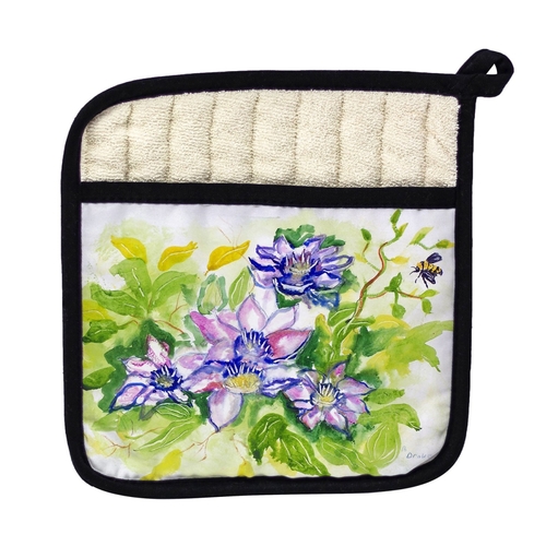 Betsy Drake PT284 Clematis Pot Holder