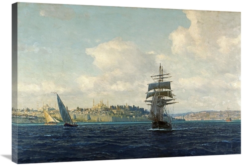 Global Gallery GCS-266224-36-142 36 in. A View of Constantinople Art P