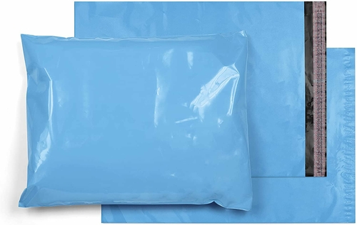 Blue Poly Mailers 9 x 12, Peel and Seal Poly Shipping Bags for Small