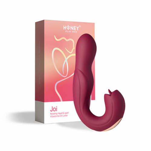 Honey Play Box Joi Pro Rotating Head G-Spot Vibrator and Clit Licker