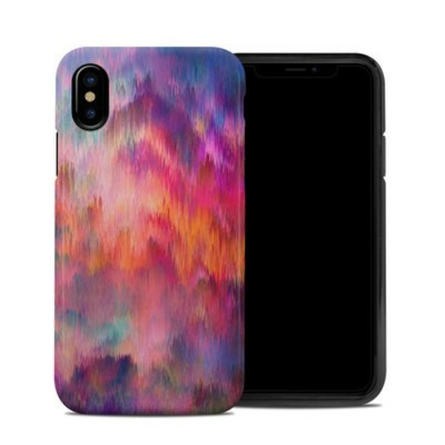 DecalGirl AIPXHC-SUNSETSTORM Apple iPhone X Hybrid Case - Sunset Storm