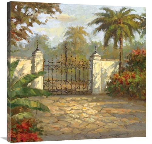 Global Gallery GCS-460100-3636-142 36 x 36 in. Porta Celeste I - Squar