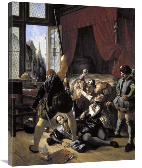 Global Gallery GCS-279731-36-142 36 in. St. Bartholomews Day Massacre 