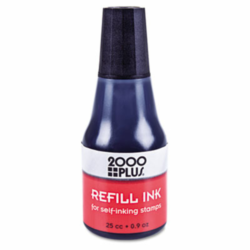 Consolidated Stamp 032962 2000 PLUS Self-Inking Refill Ink- Black- .9 