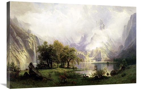 Global Gallery GCS-276745-36-142 36 in. View of Rocky Mountains Art Pr