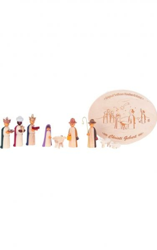 Alexander Taron 225-263BS Dregeno Chip Box - Nativity with 3 Wise Men 