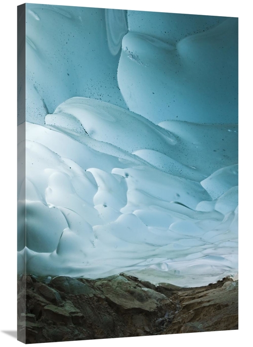 Global Gallery GCS-397877-2436-142 24 x 36 in. Ancient Blue Ice Inside