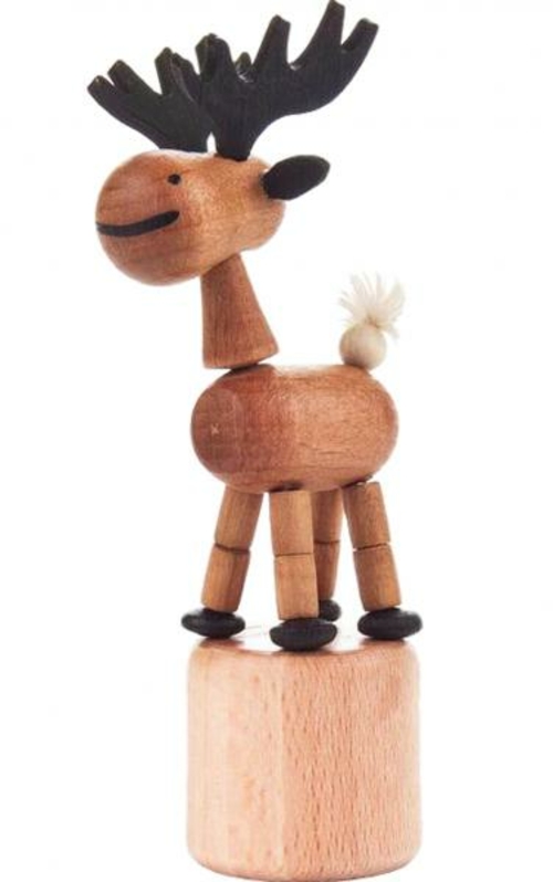 Alexander Taron 105-076 Dregeno Push Toy - Wobbly Elk