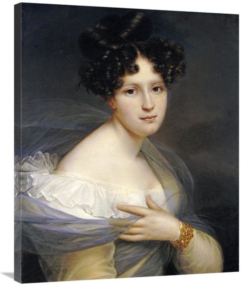 Global Gallery GCS-266670-36-142 36 in. Portrait of a Lady Art Print -