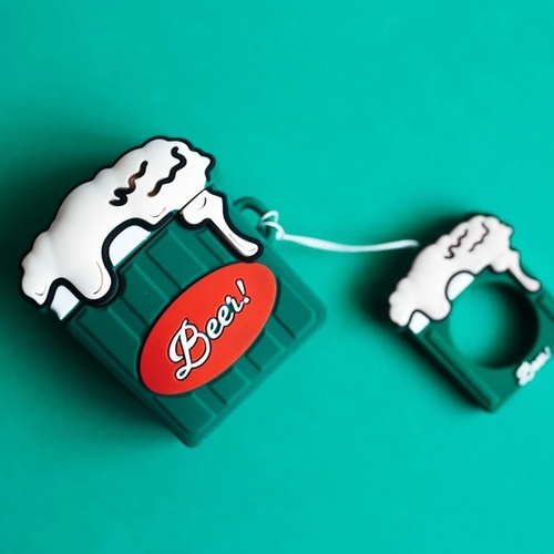 AirPods Beer Silicone Case Cover