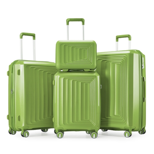 Luggage 4 Piece Sets(14/20/24/28), Hard Shell Lightweight TSA Lock