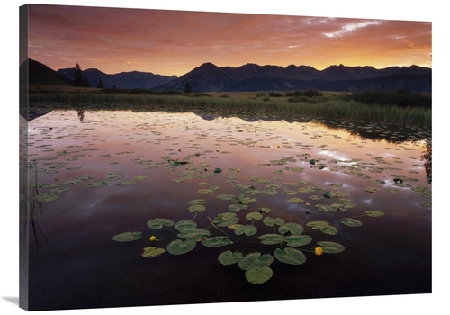 Global Gallery GCS-452012-3040-142 30 x 40 in. Sunrise Over Granadier 