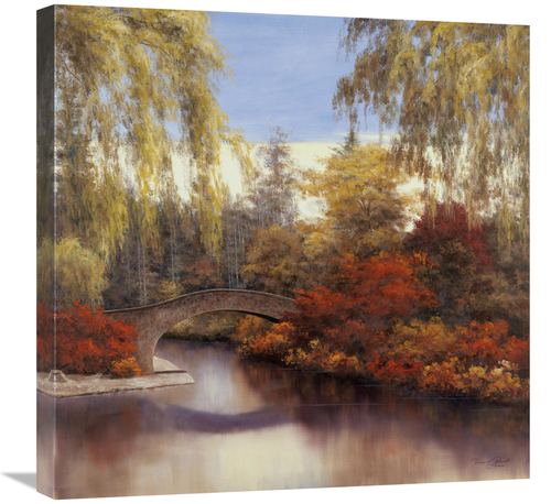 Global Gallery GCS-132819-2424-142 24 x 24 in. Autumn Crossing Art Pri