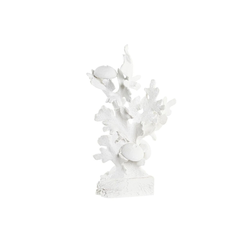Decorative Figure DKD Home Decor White Coral Mediterranean 28,5 x 16,5