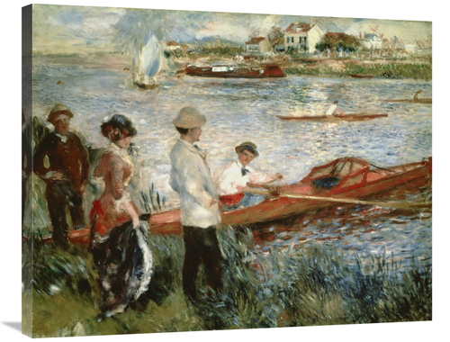 Global Gallery GCS-279660-2835-142 28 x 35 in. Oarsmen at Chatou Art P