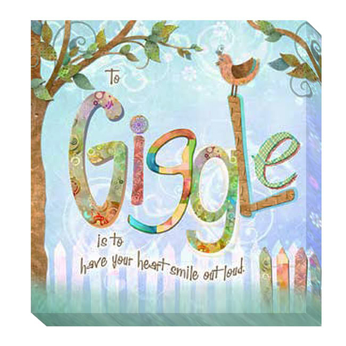 Artistic Home Gallery 1212709G Giggle by Connie Haley Premium Gallery-
