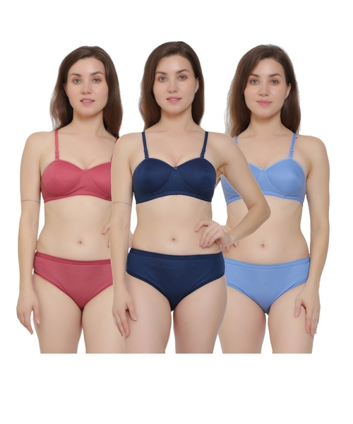 Women' s Premium Lingerie Set Pack of 3
