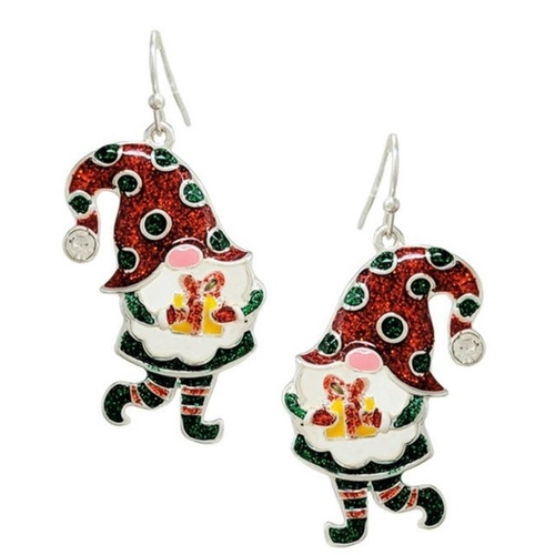 Christmas Gnome Earrings Style #G