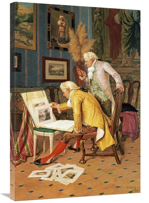Global Gallery GCS-267853-36-142 36 in. The Connoisseurs Art Print - J
