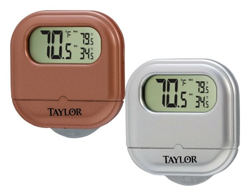 Taylor 1700AST2 Digital Suction Cup Thermometer  Assorted