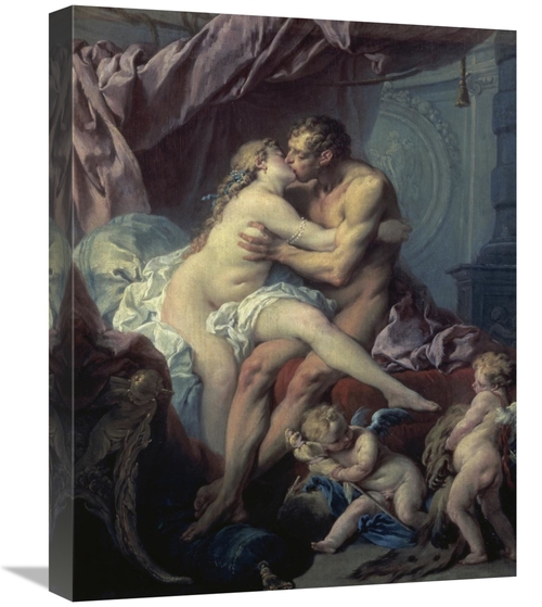 Global Gallery GCS-281755-22-142 22 in. Hercules & Omphale Art Print -