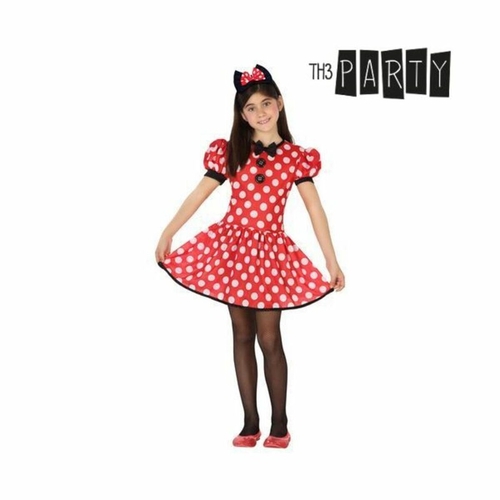 Costume for Children Minnie Mouse 26947 Red Fantasy 5-6 Years (2