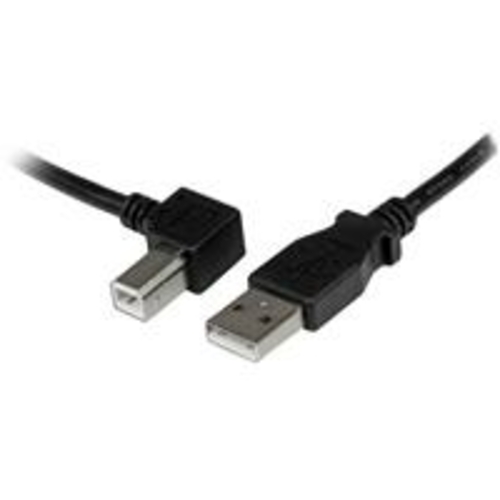 StarTech.com USBAB2ML 2m USB2.0 A to Left Angle B Cable Male to Male&#
