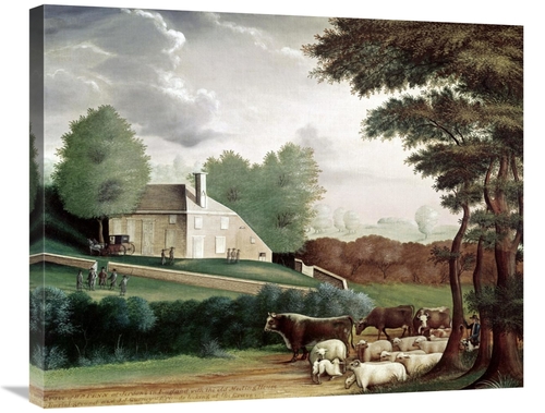 Global Gallery GCS-277964-30-142 30 in. Grave of William Penn Art Prin