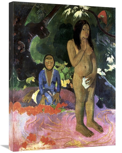 Global Gallery GCS-277658-30-142 30 in. Talk About the Evil Spirit Art