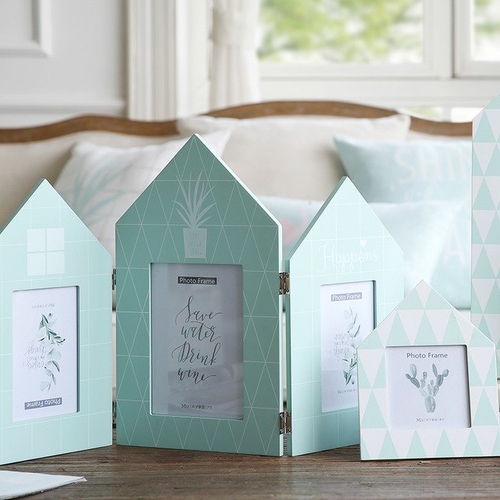 Home 1 Piece House Shape Photo Frame Creative