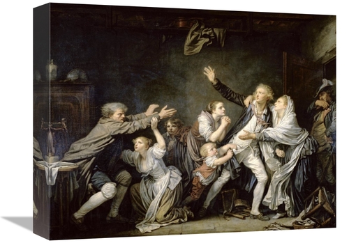 Global Gallery GCS-277805-16-142 16 in. Paternal Curse or Ungrateful S