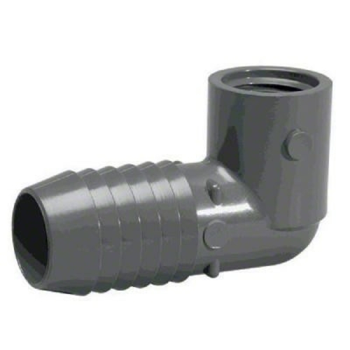 Lasco Fittings PV1407012 1.25 in. Female Pipe Thread 90 deg Elbow Inse