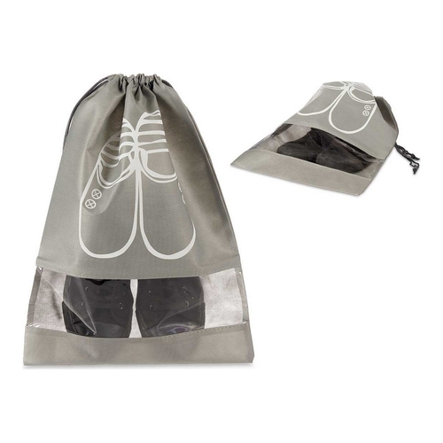 Shoe racks Bag 31,5 x 1 x 43 cm Grey PVC