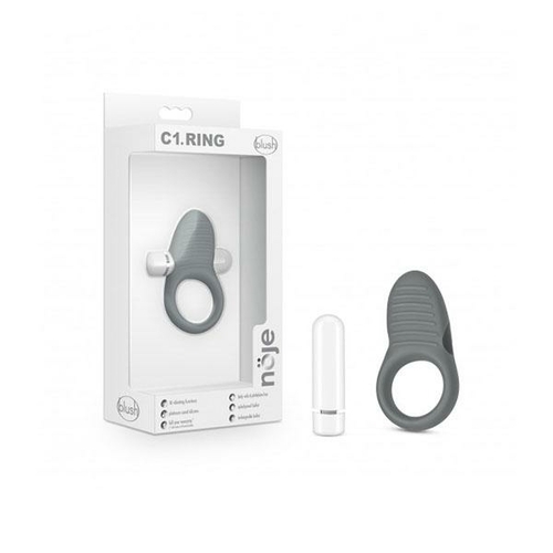 Noje C1 Slate Platinum Cured Silicone Ring